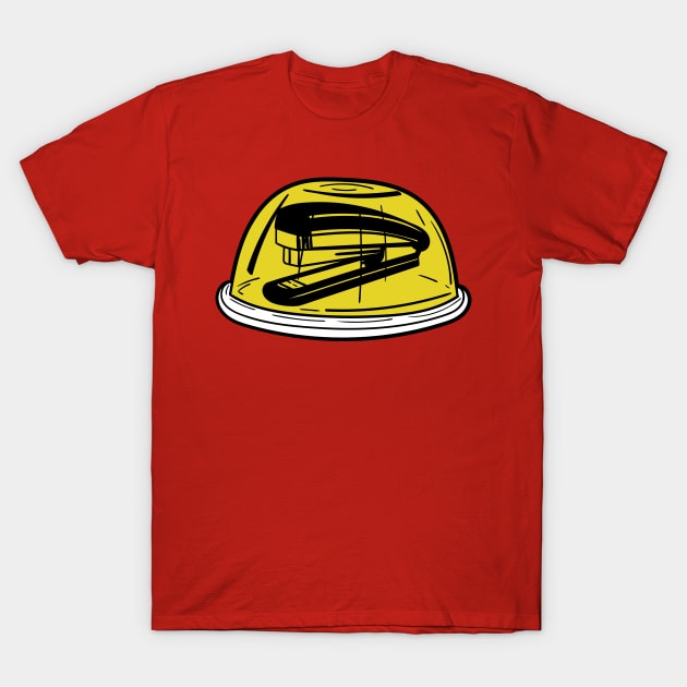 Stapler in Jelly T-Shirt by Meta Cortex